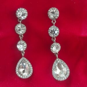 Elegant Silver Drop Earrings